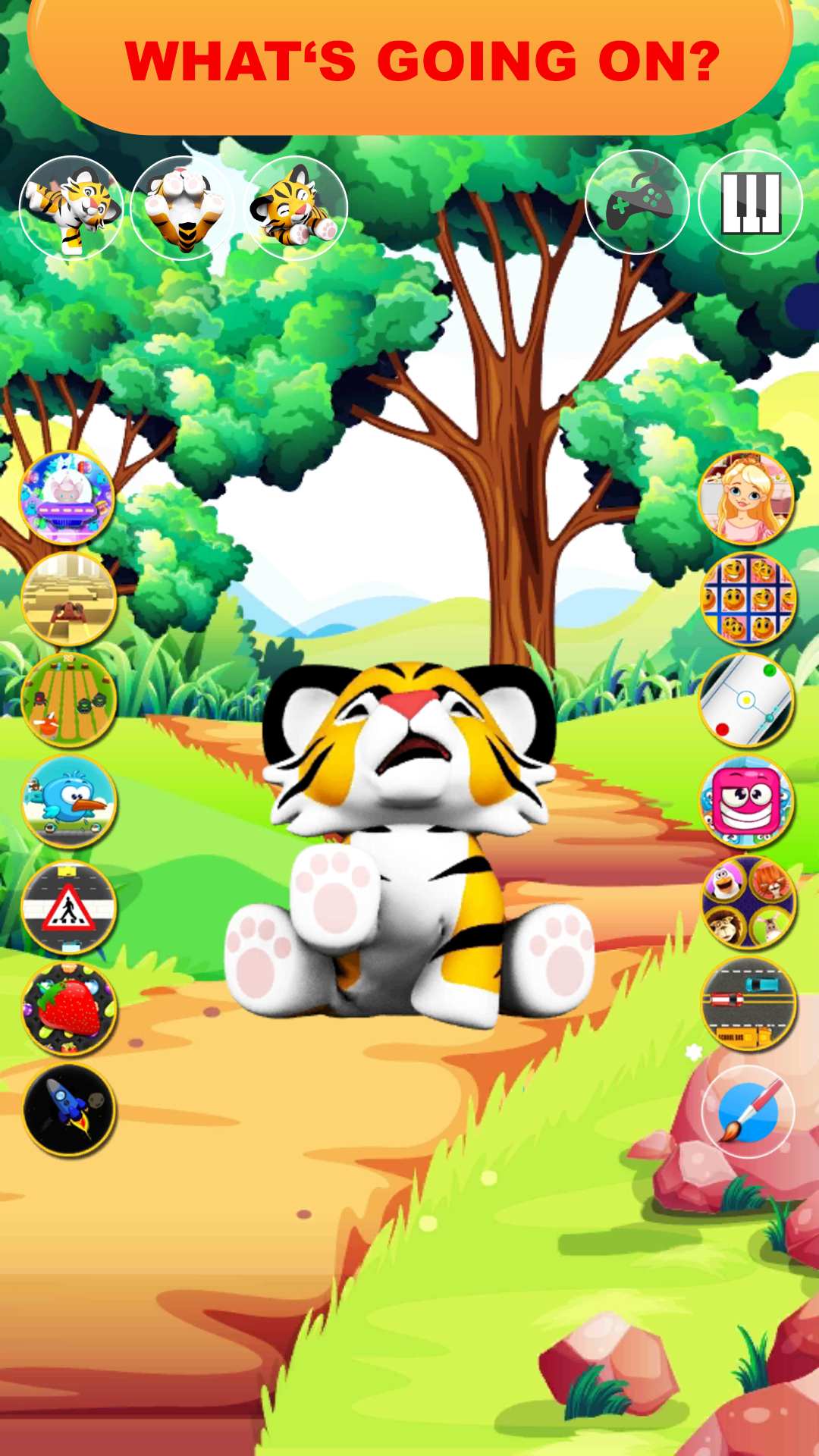 اسکرین شات 5 برنامه Talking Tiger Big Cat