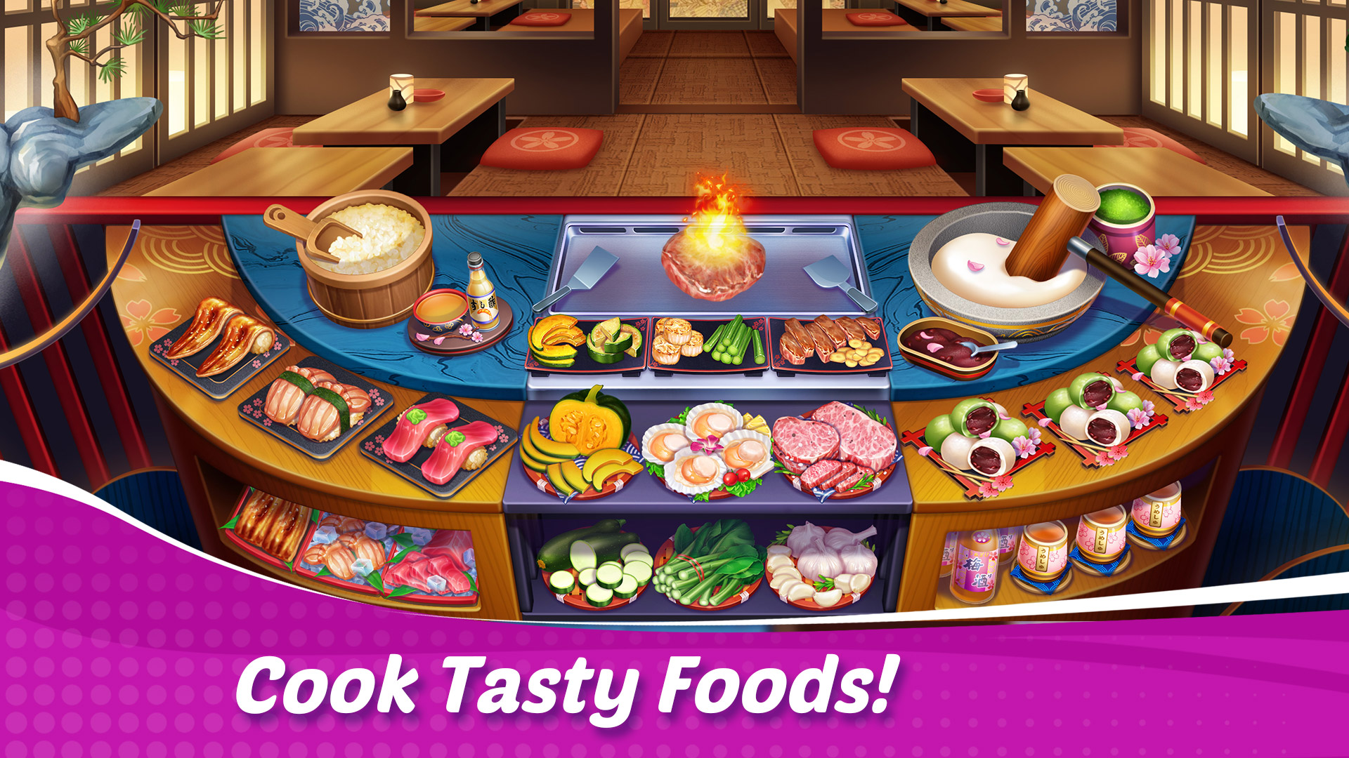 اسکرین شات 1 بازی Cooking Wonder: Cooking Games