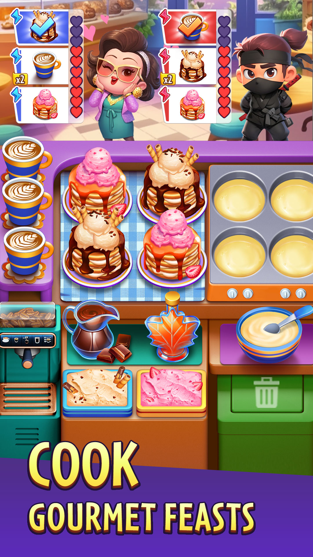 اسکرین شات 1 بازی Wonder Chefs