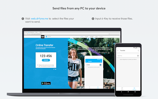 اسکرین شات 4 برنامه dr.fone - Recovery & Transfer wirelessly & Backup
