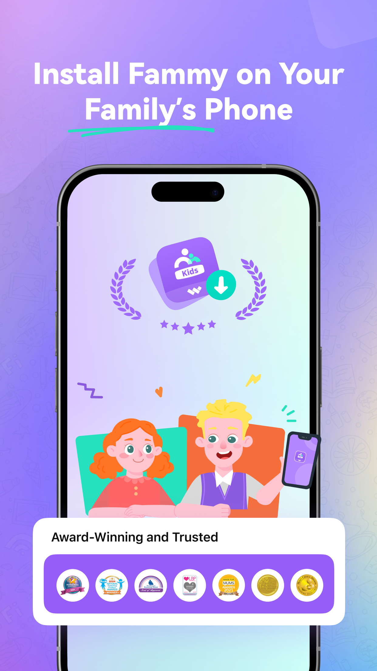 اسکرین شات 1 برنامه Fammy - Blocksite