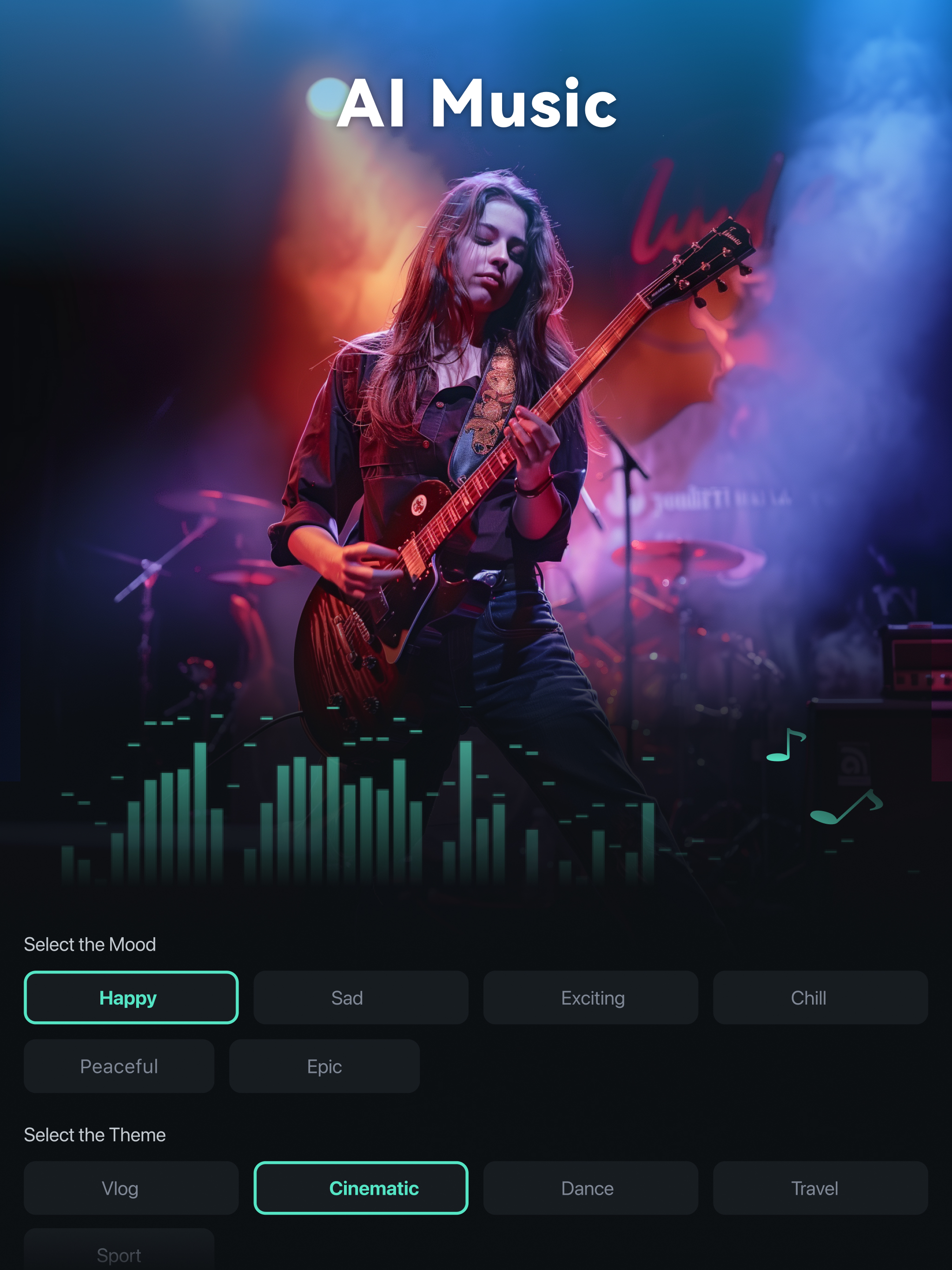 اسکرین شات 7 برنامه FilmoraHD - AI Video Creator