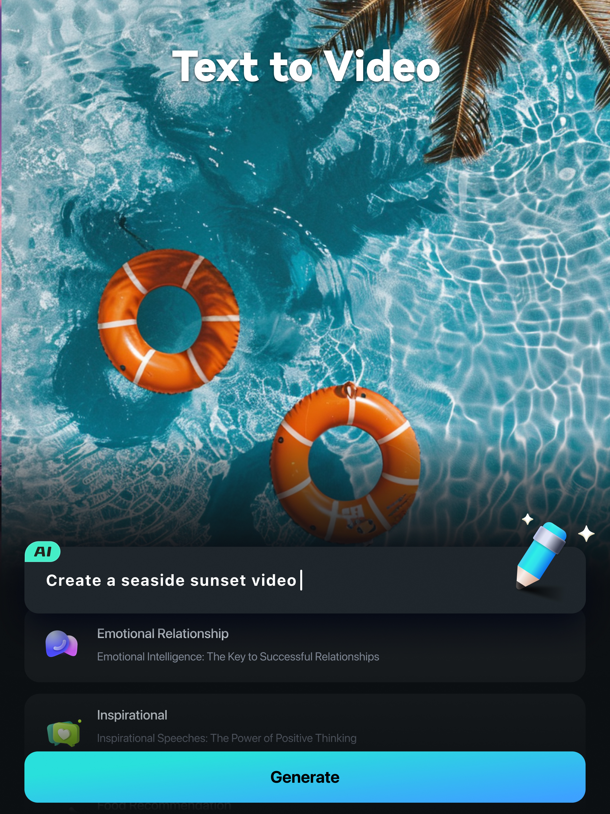 اسکرین شات 2 برنامه FilmoraHD - AI Video Creator
