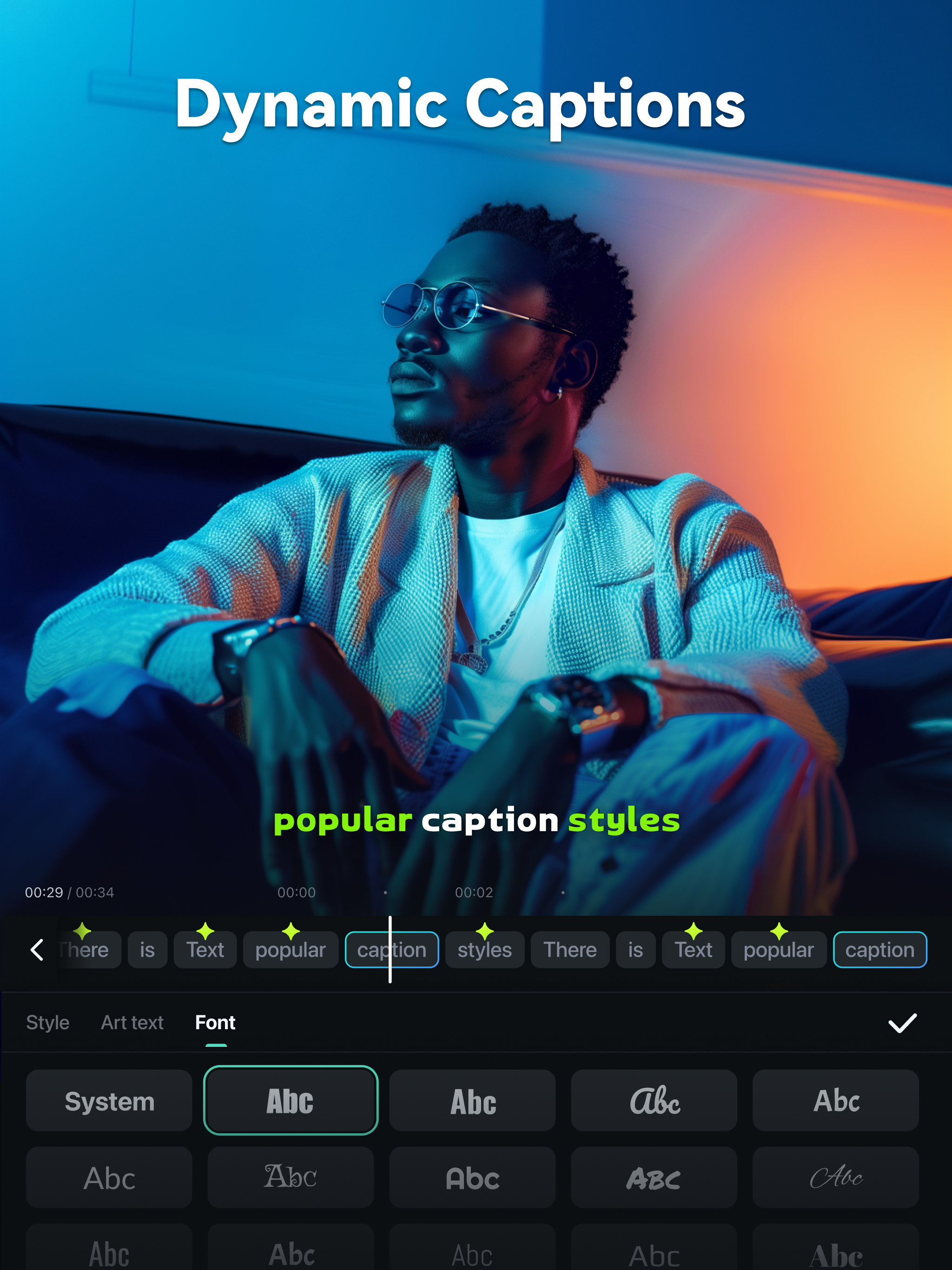 اسکرین شات 4 برنامه FilmoraHD - AI Video Creator
