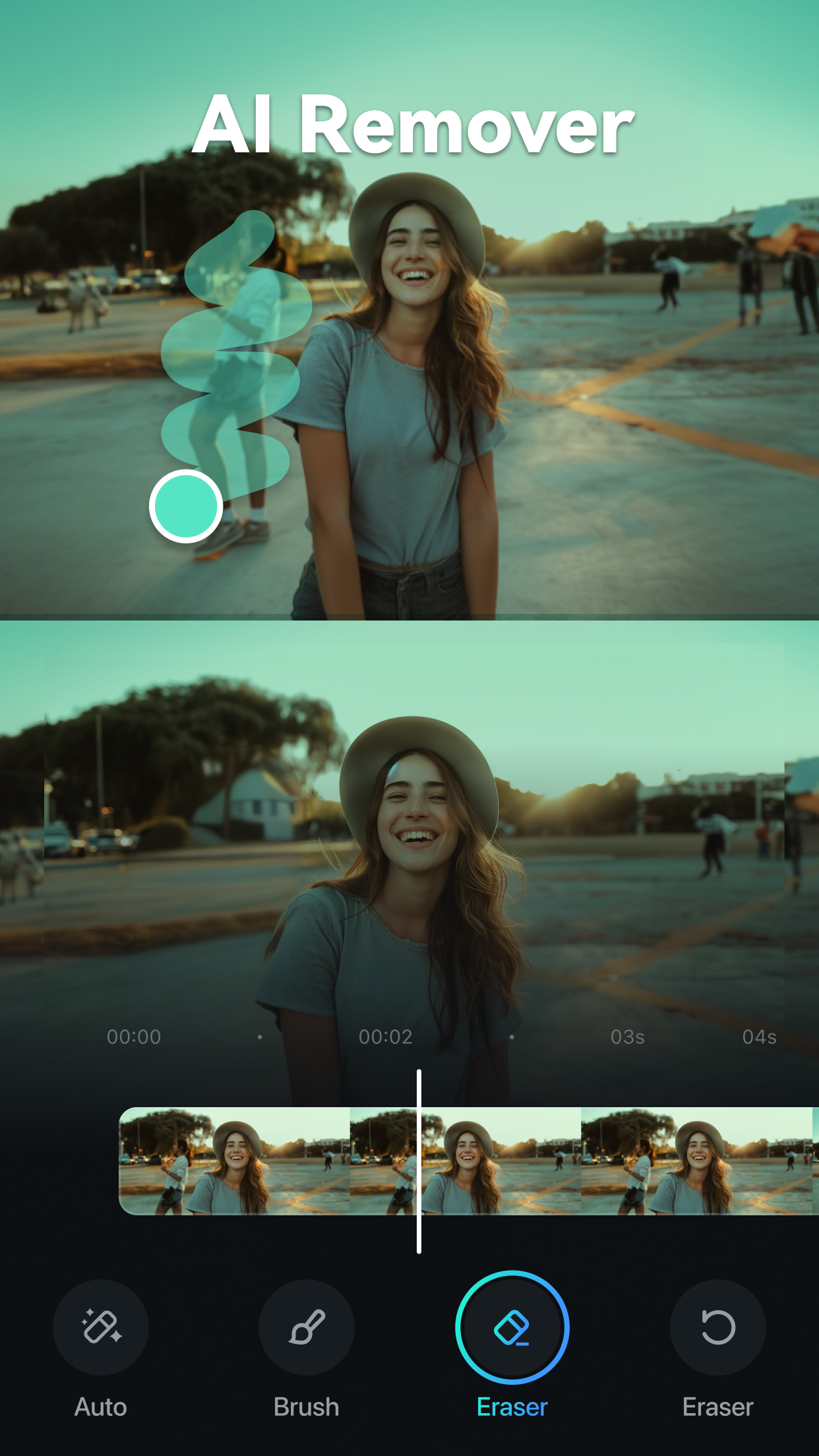 اسکرین شات 6 برنامه Filmora：AI Video Editor, Maker