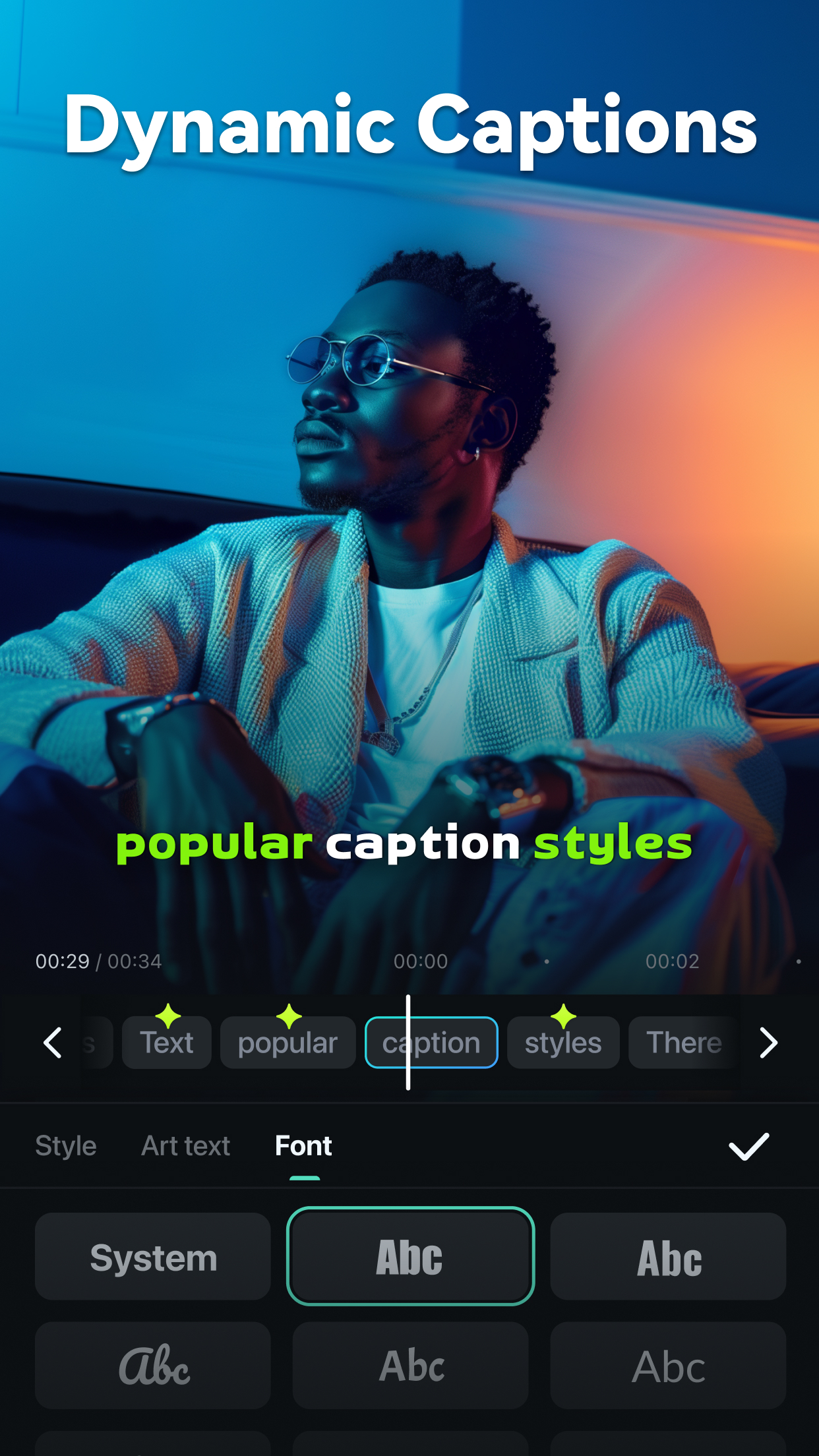 اسکرین شات 5 برنامه Filmora：AI Video Editor, Maker