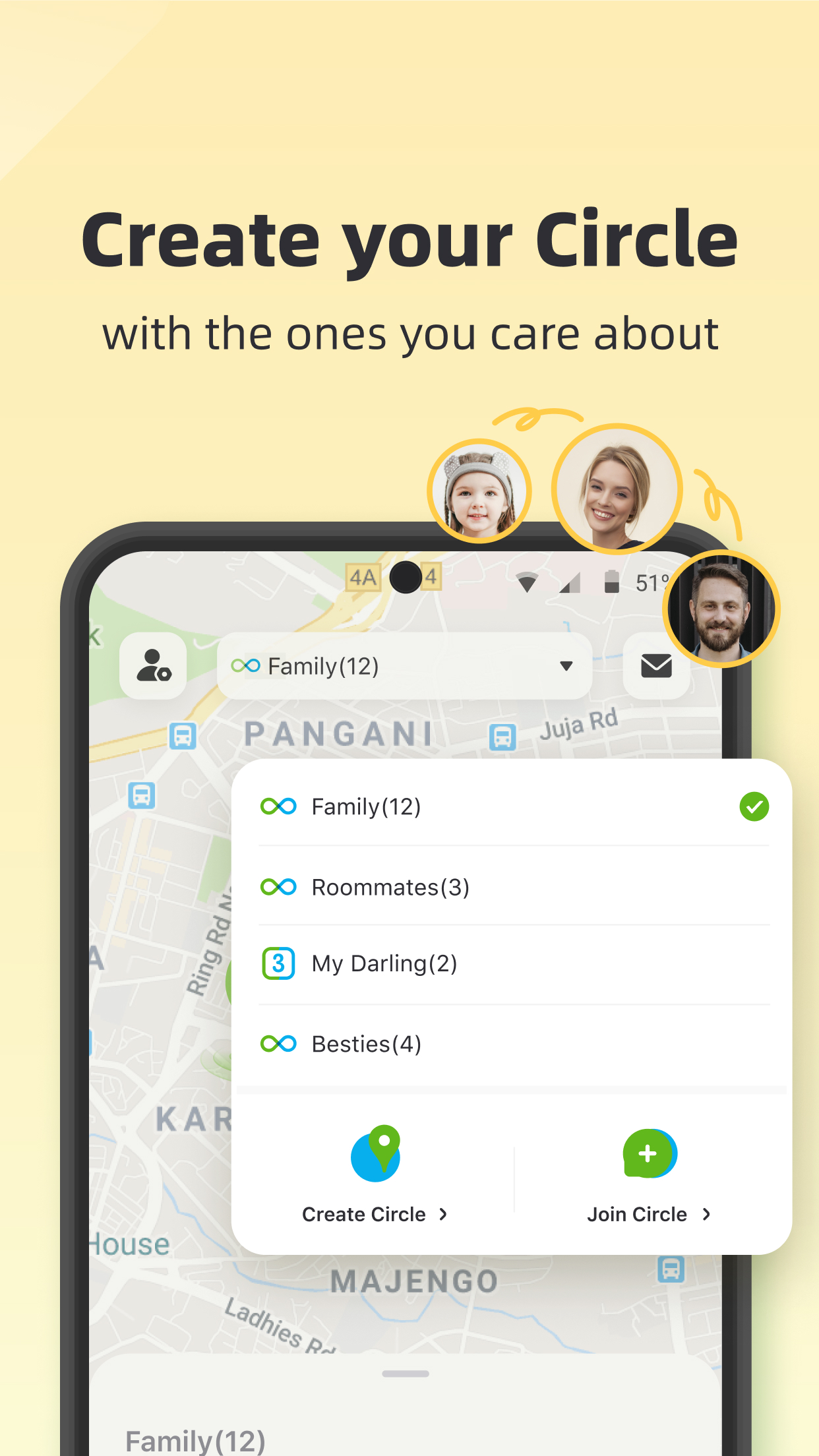 اسکرین شات 6 برنامه Geonection: Live GPS Tracker