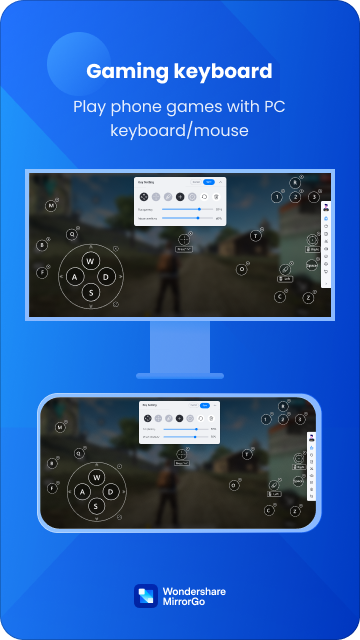اسکرین شات 2 برنامه MirrorGo - Mirror Android scre