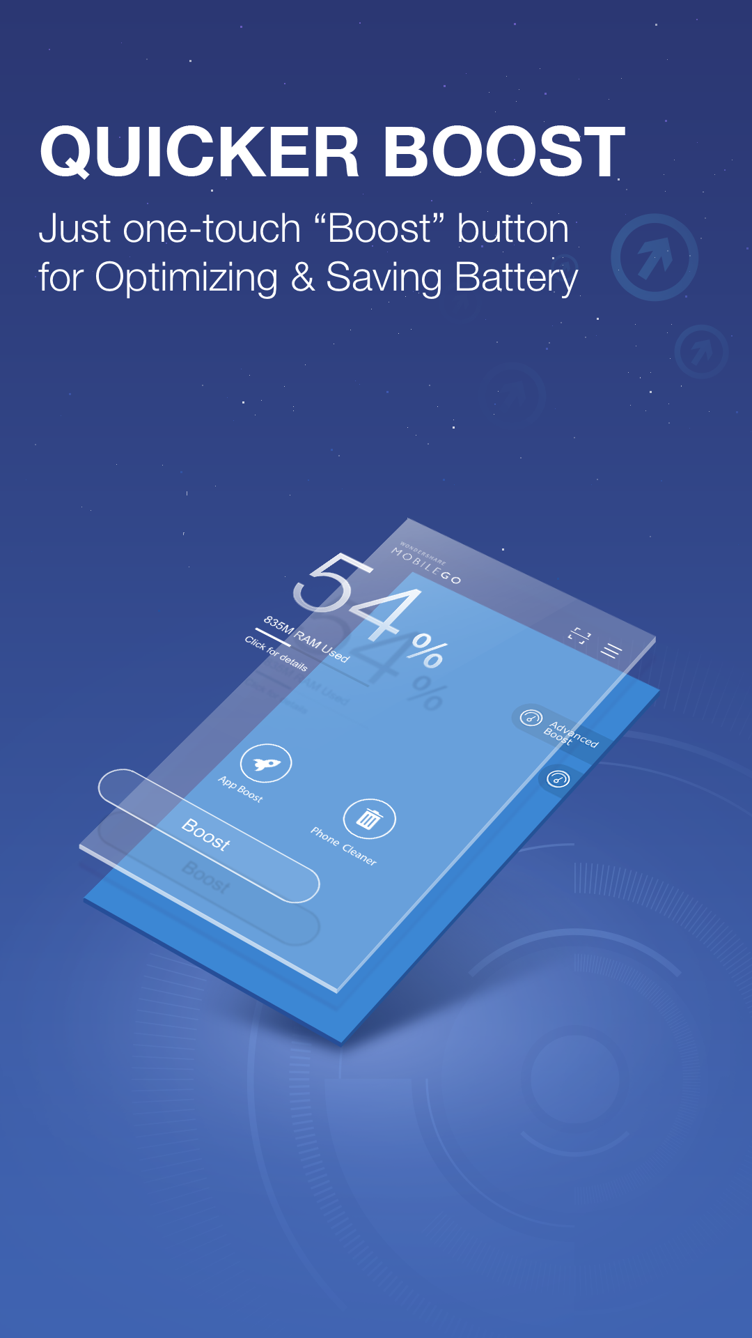اسکرین شات 2 برنامه MobileGo (Cleaner & Optimizer)