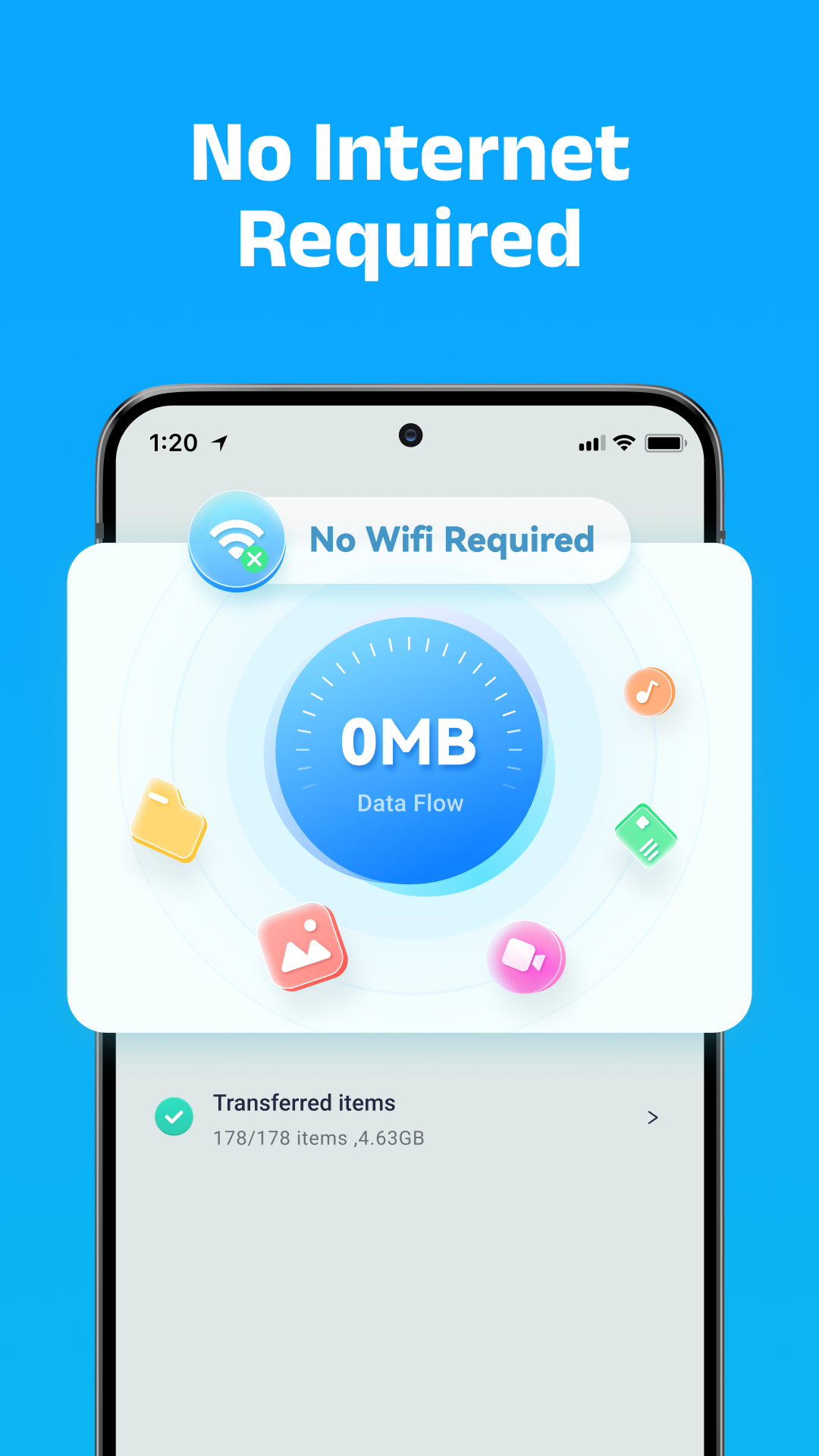 اسکرین شات 4 برنامه Data Transfer - MobileTrans