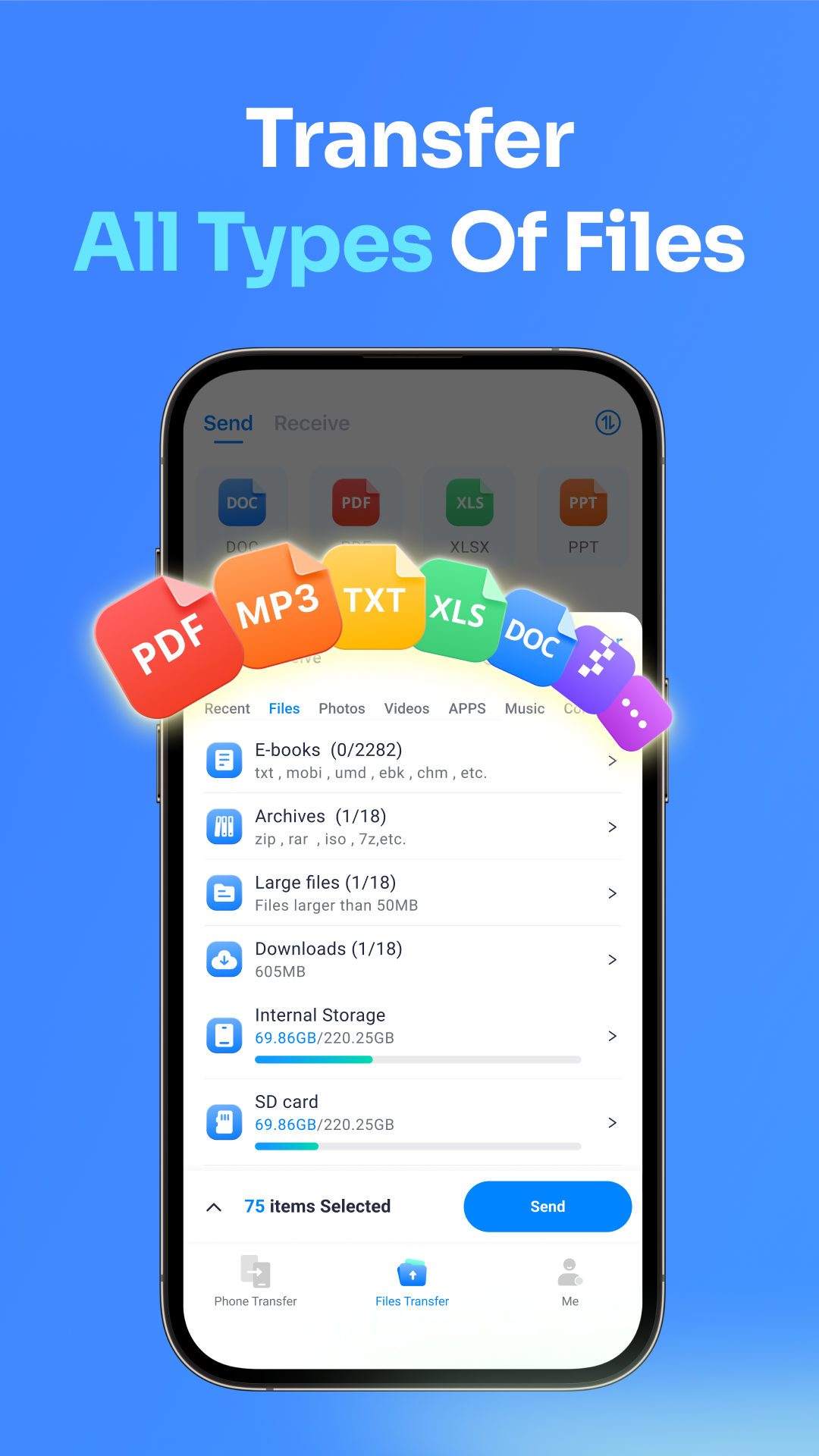 اسکرین شات 7 برنامه Data Transfer - MobileTrans