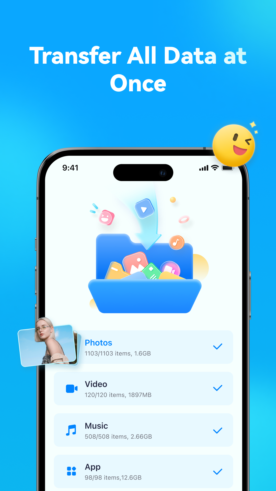 اسکرین شات 7 برنامه Data Transfer - MobileTrans