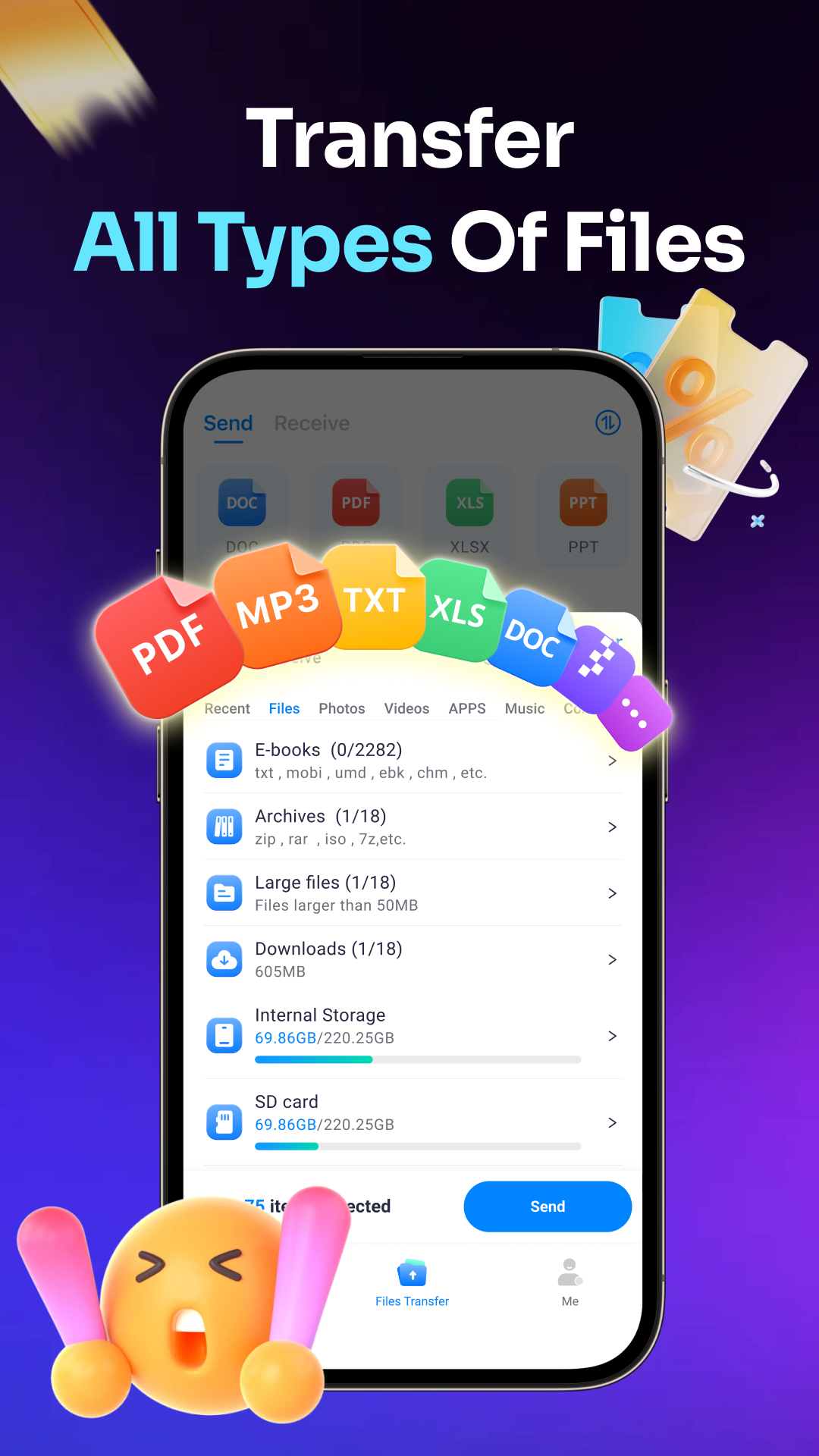 اسکرین شات 7 برنامه Data Transfer - MobileTrans