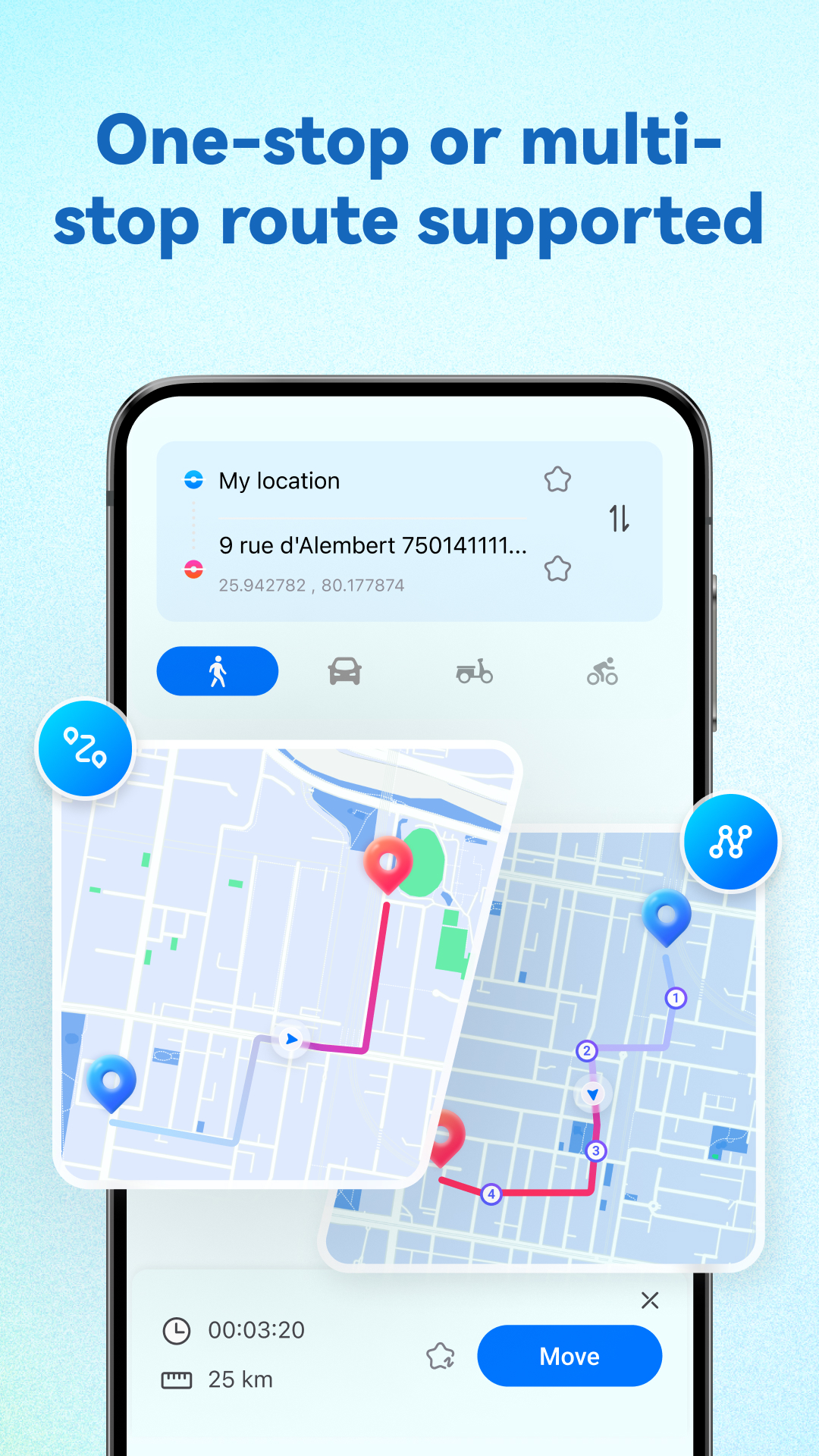 اسکرین شات 2 برنامه Dr.Fone Virtual Location