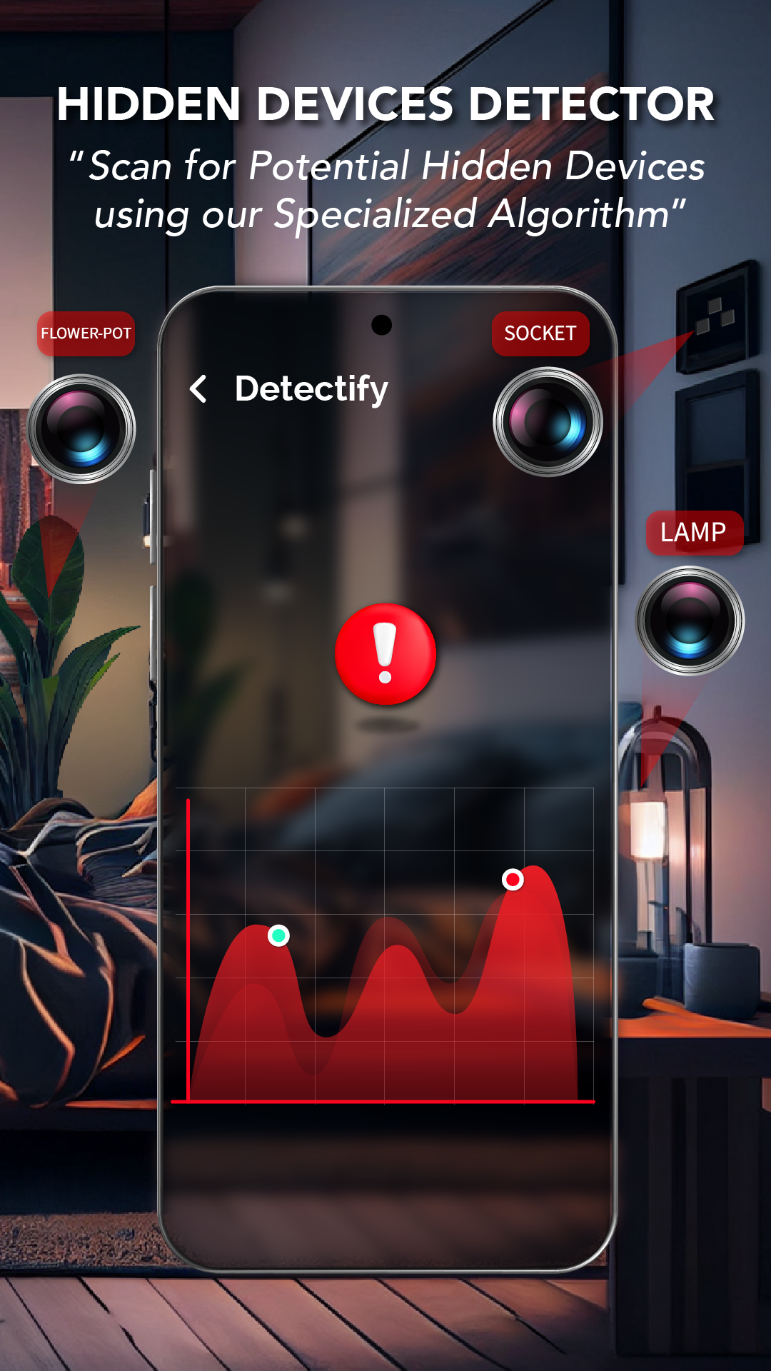 اسکرین شات 2 برنامه Detectify - Devices Detector