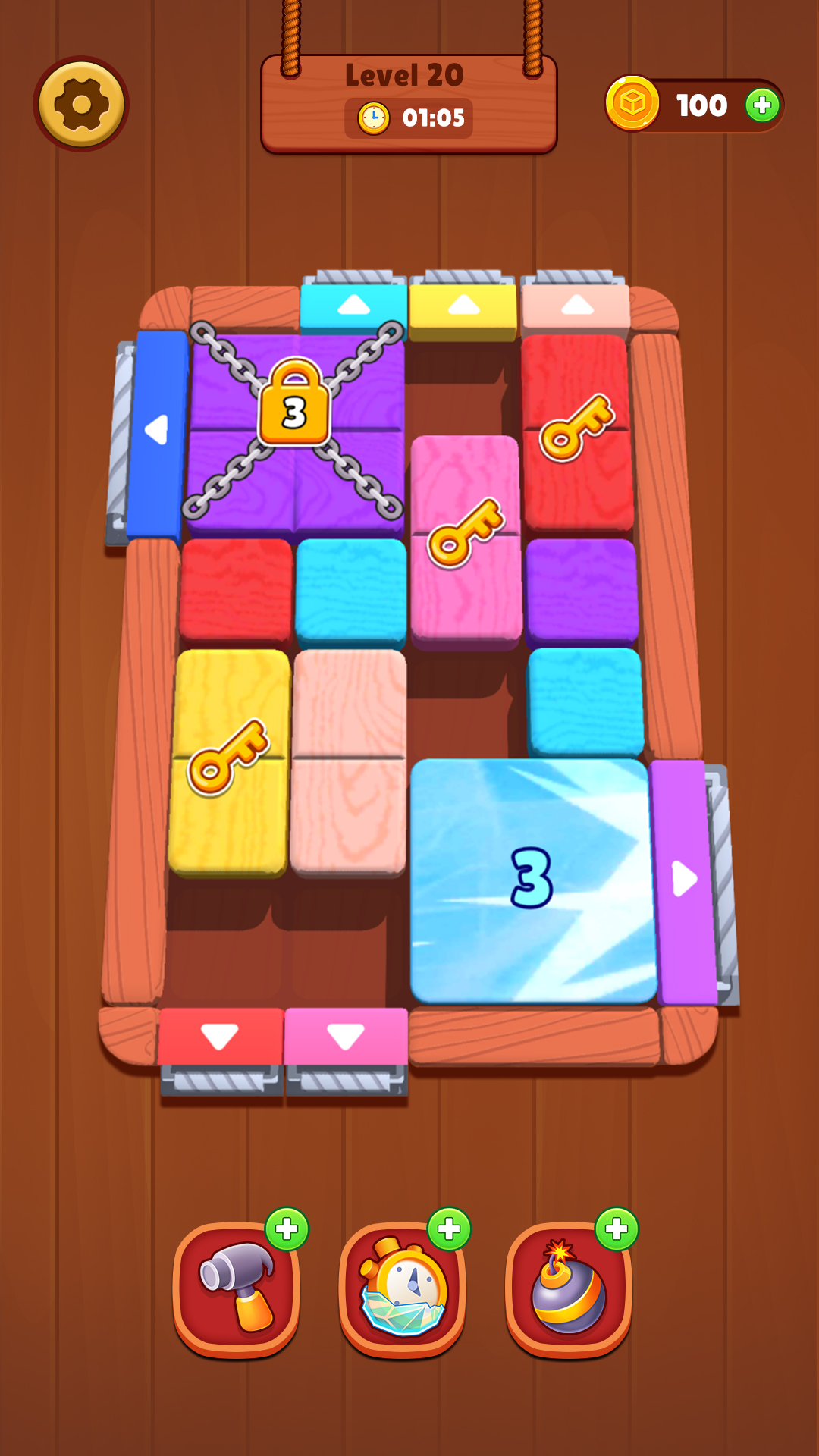 اسکرین شات 5 بازی Wood Blast Escape