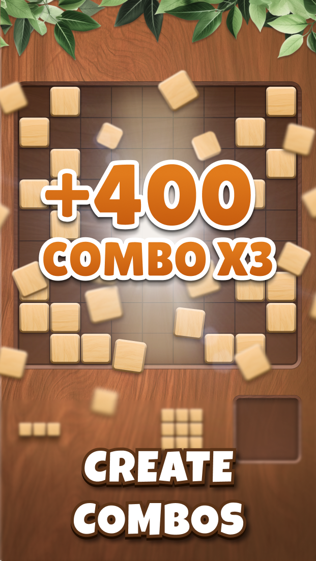 اسکرین شات 3 بازی Wood Block Puzzle: Cube Block