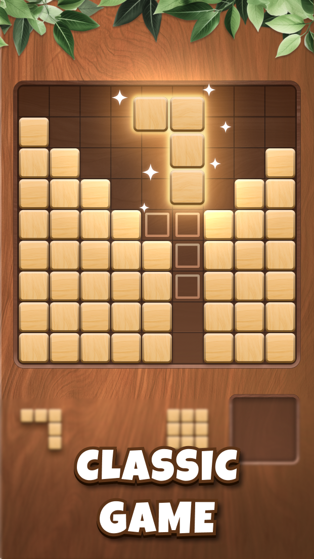 اسکرین شات 1 بازی Wood Block Puzzle: Cube Block