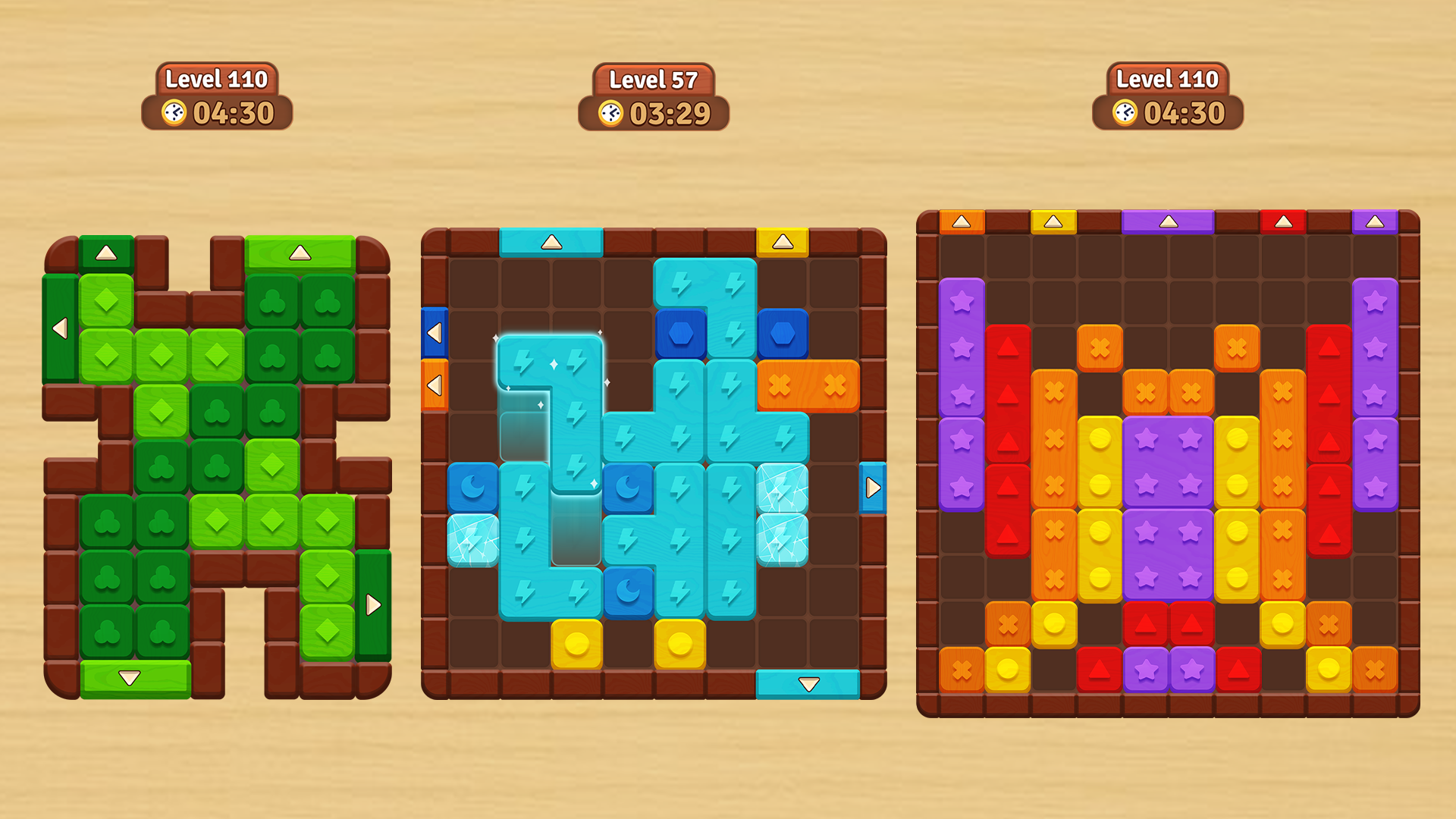 اسکرین شات 5 بازی Wood Block Jam