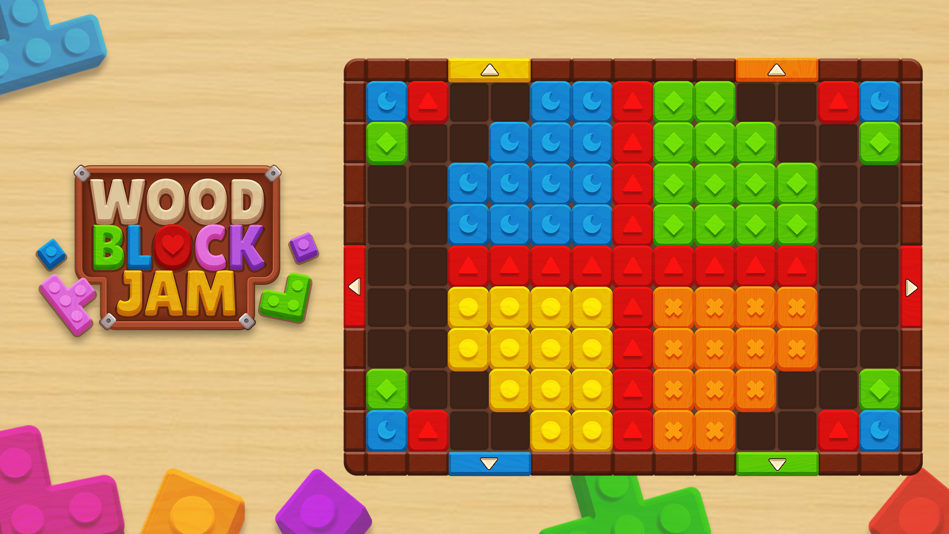 اسکرین شات 6 بازی Wood Block Jam