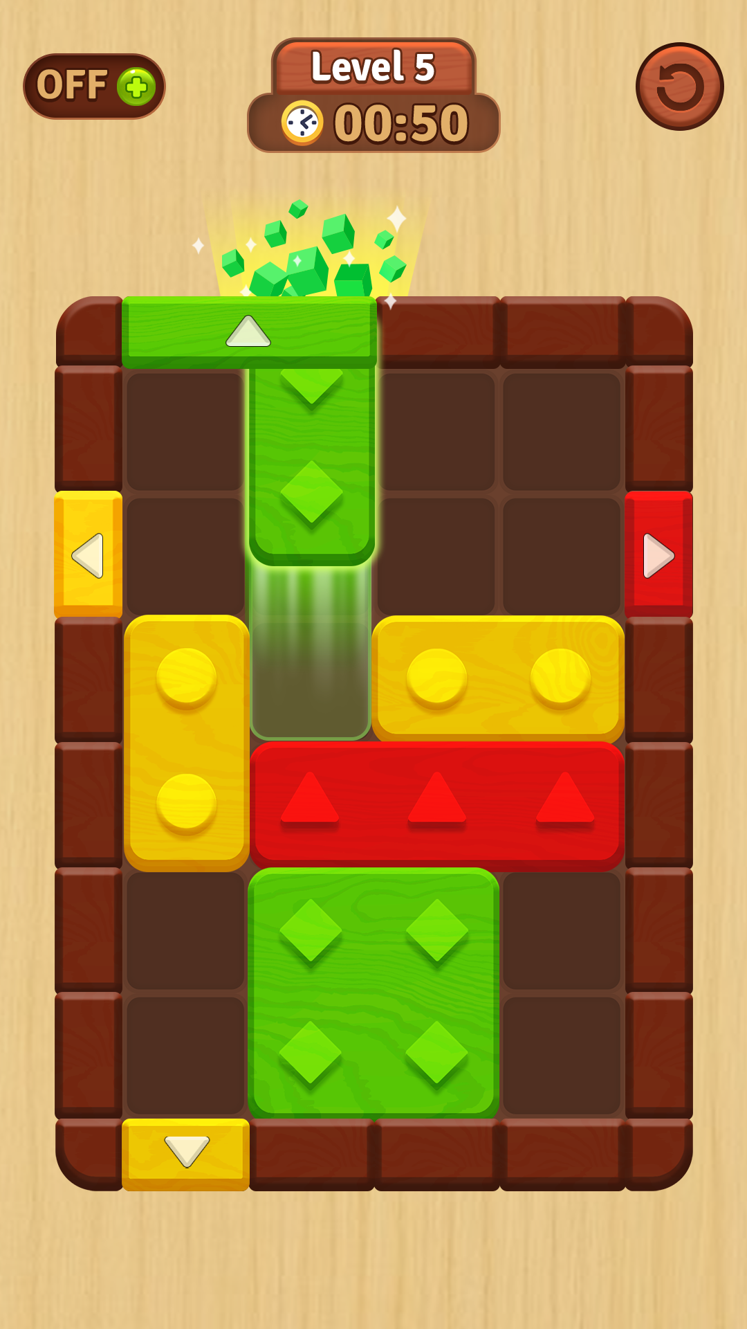 اسکرین شات بازی Wood Block Jam 1