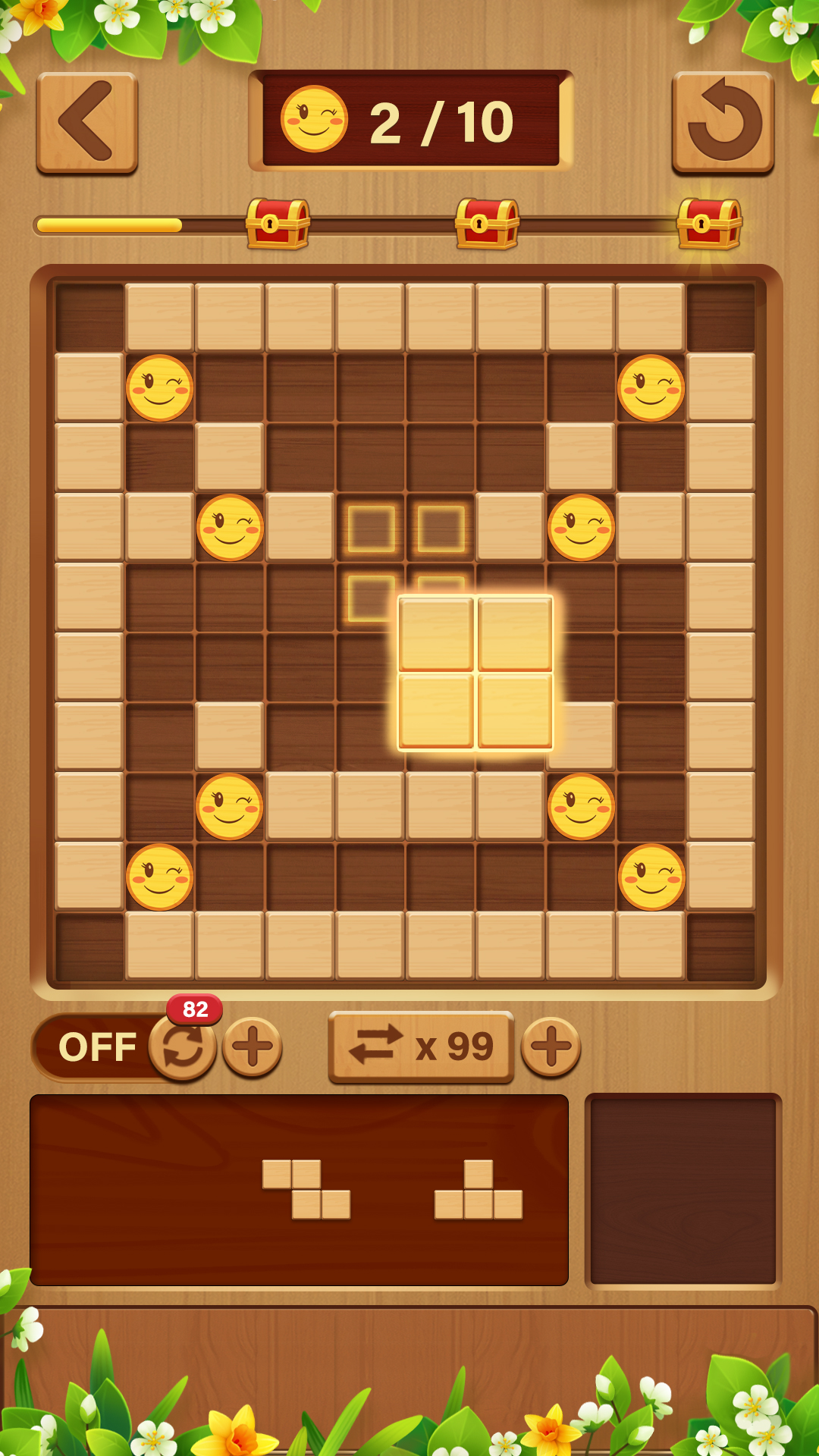اسکرین شات 3 بازی Wood Block Puzzle: Jigsaw Game