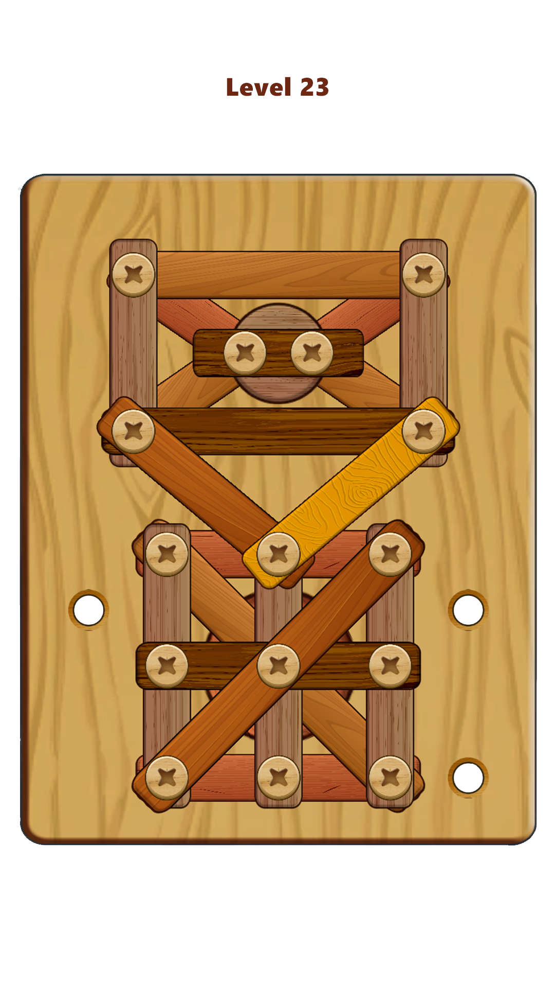 اسکرین شات 2 بازی Wood Nuts & Bolts Puzzle
