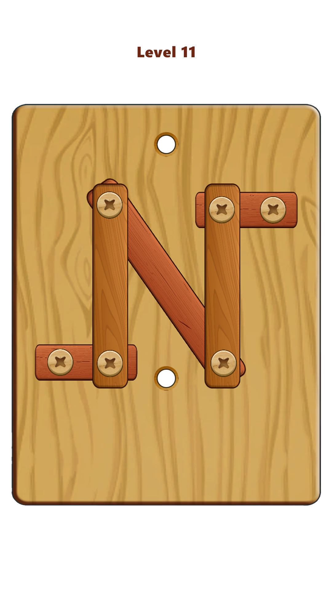 اسکرین شات 1 بازی Wood Nuts & Bolts Puzzle