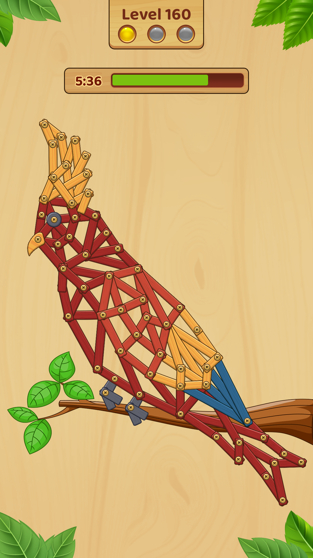 اسکرین شات 4 بازی Wood Screw: Nuts And Bolts