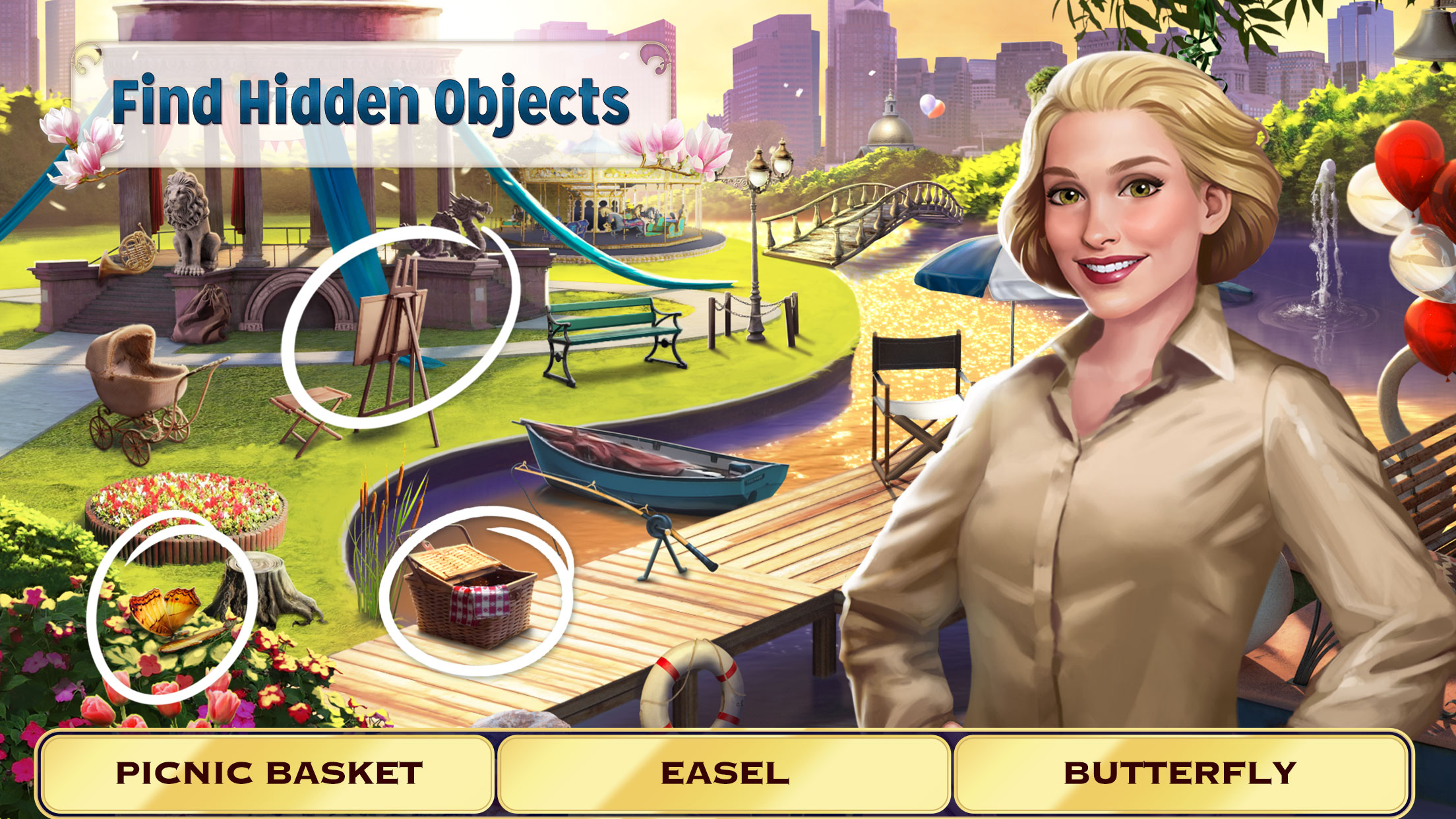اسکرین شات 1 بازی Pearl's Peril - Hidden Objects