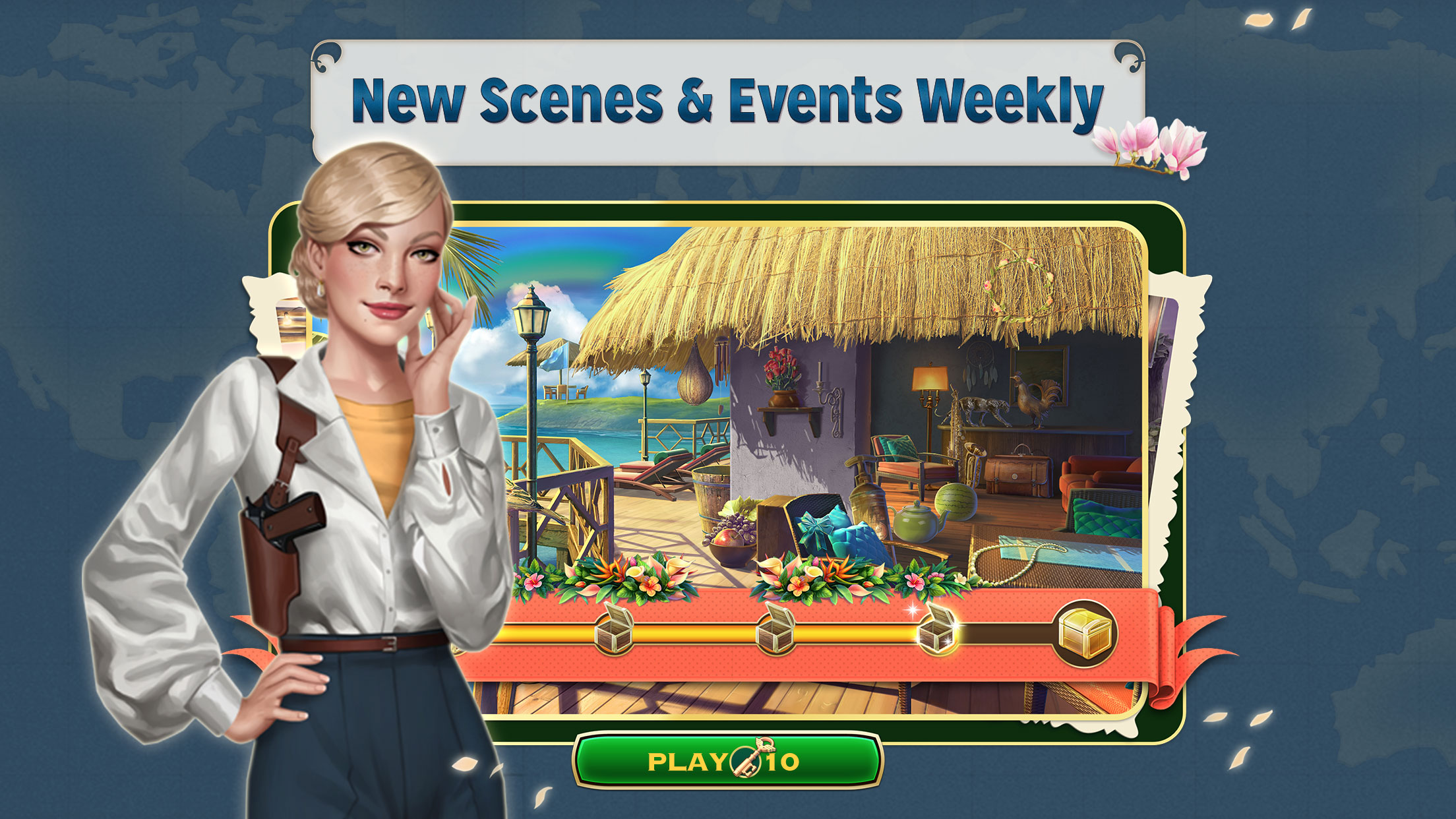 اسکرین شات 5 بازی Pearl's Peril - Hidden Objects