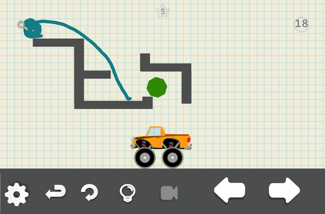 اسکرین شات 5 بازی Brain for monster truck!