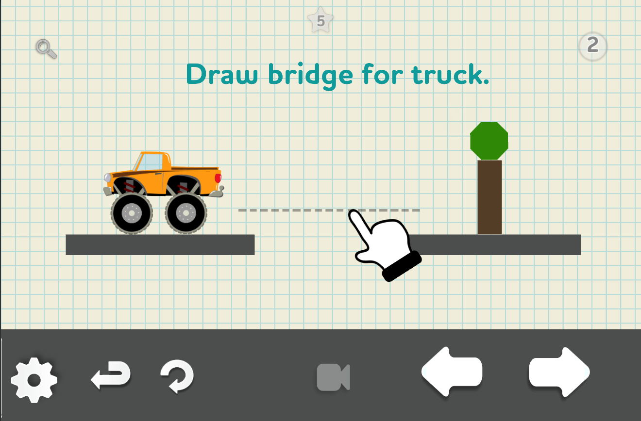 اسکرین شات 1 بازی Brain for monster truck!
