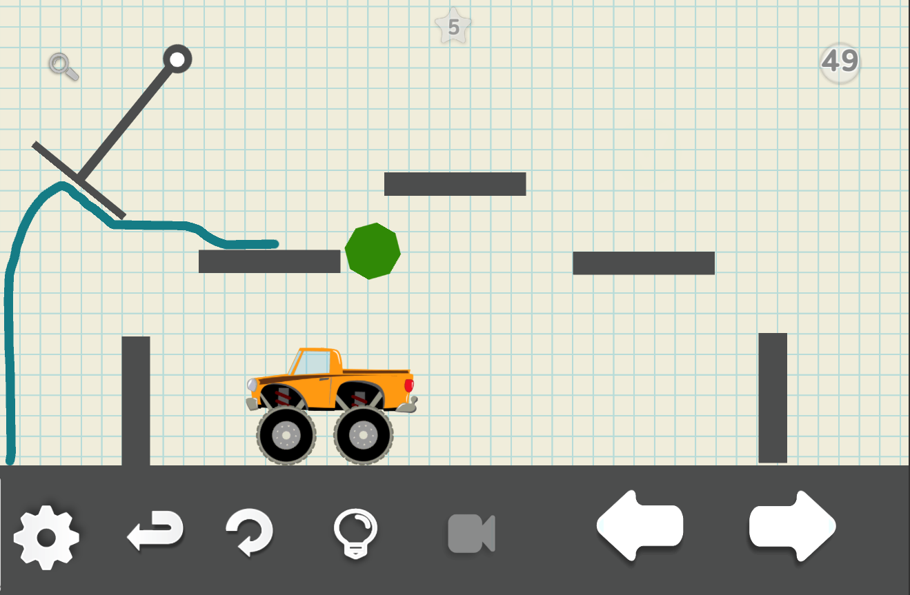 اسکرین شات 2 بازی Brain for monster truck!