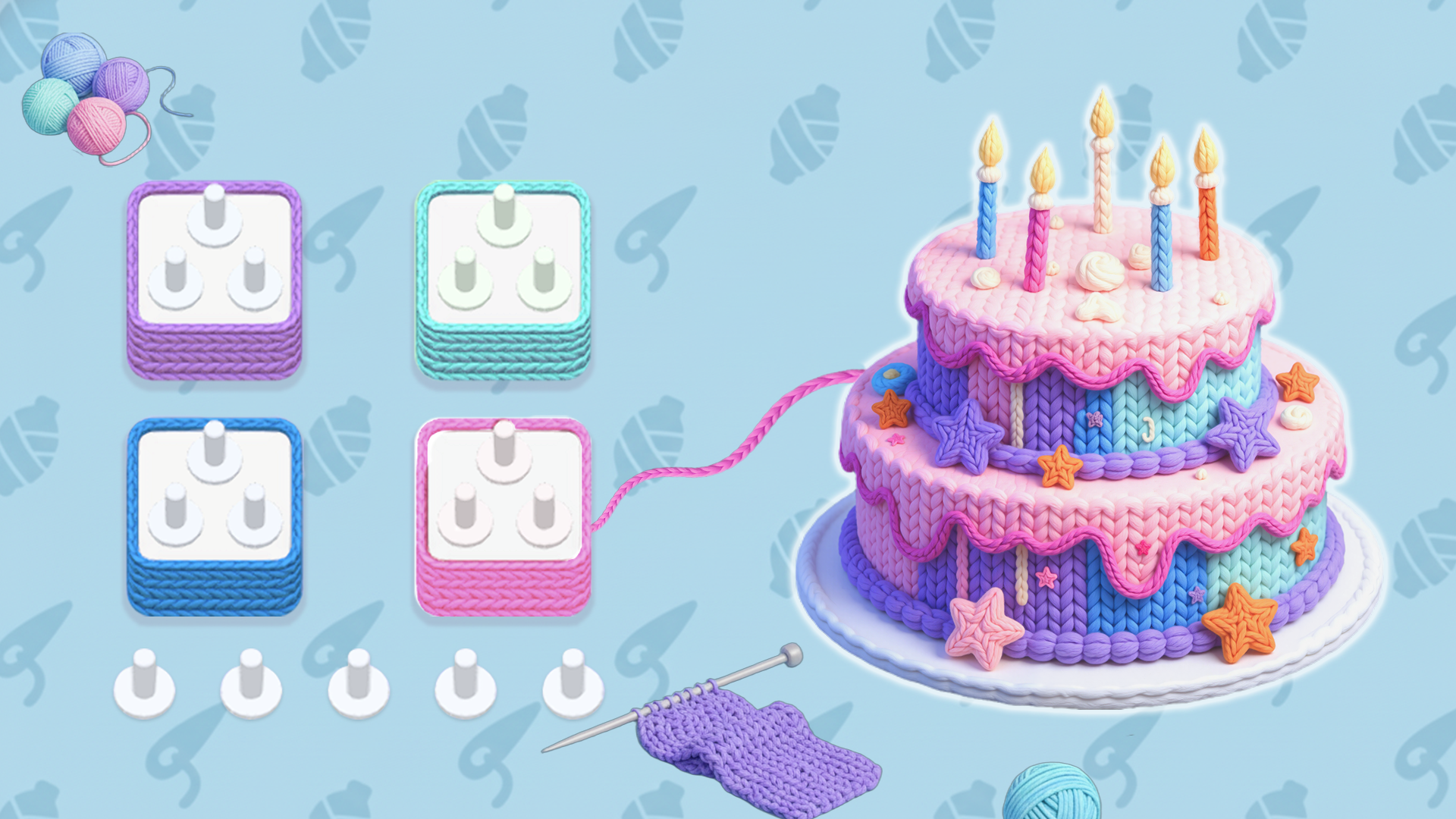 اسکرین شات 8 بازی Wool Puzzle: Yarn Sort Unravel