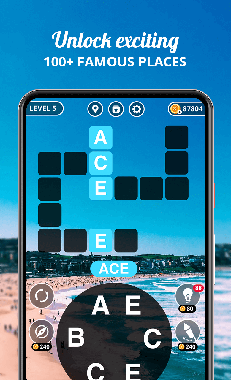 اسکرین شات 3 بازی Wordwise® - Word Connect Game