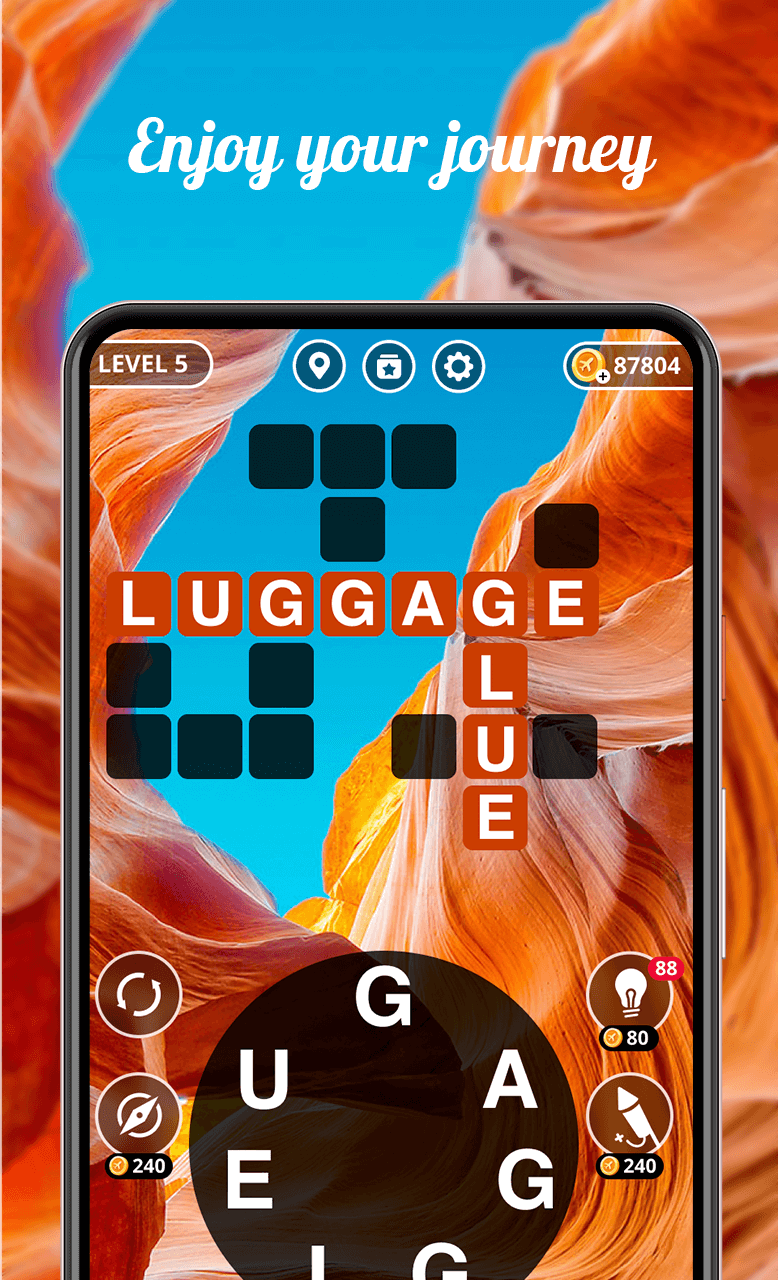 اسکرین شات 4 بازی Wordwise® - Word Connect Game