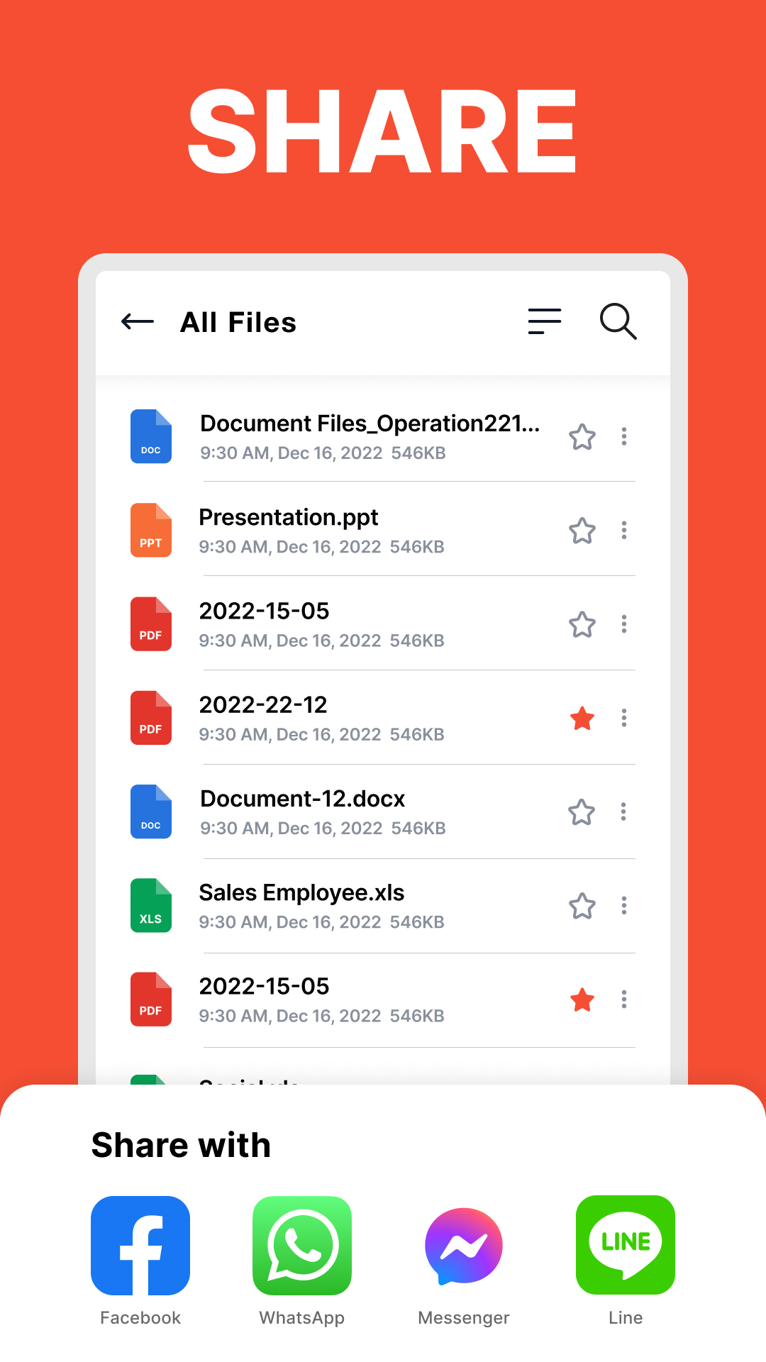 اسکرین شات 4 برنامه Document Reader & Viewer