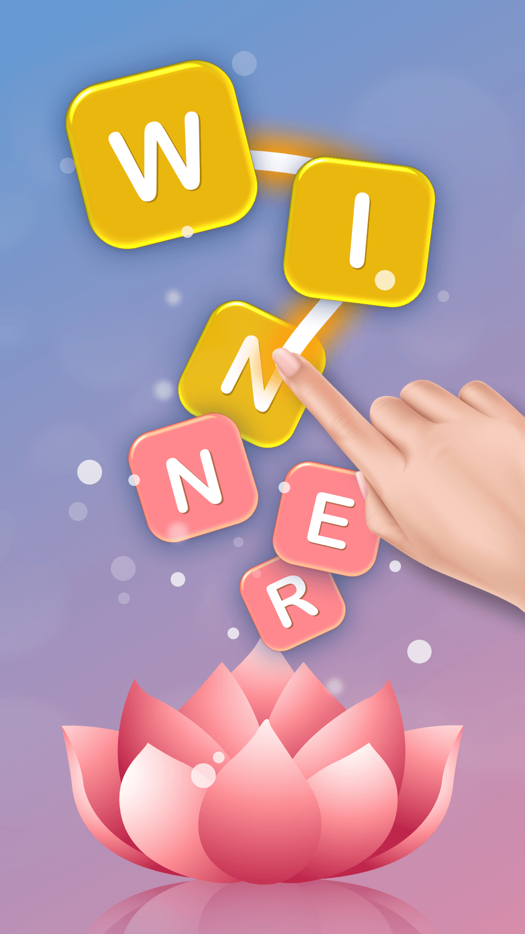 اسکرین شات 5 بازی Word Flower - Connect Cross Wo