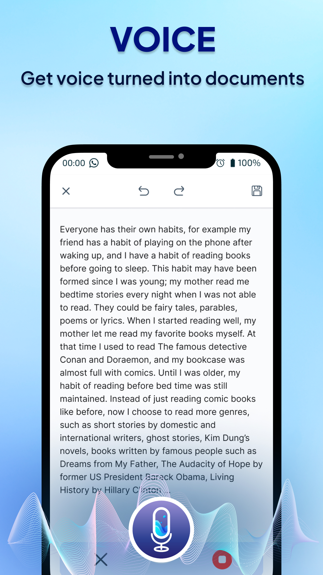 اسکرین شات 4 برنامه Word Editor - AI Writer