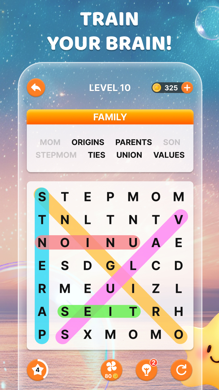 اسکرین شات 3 بازی Word Search!
