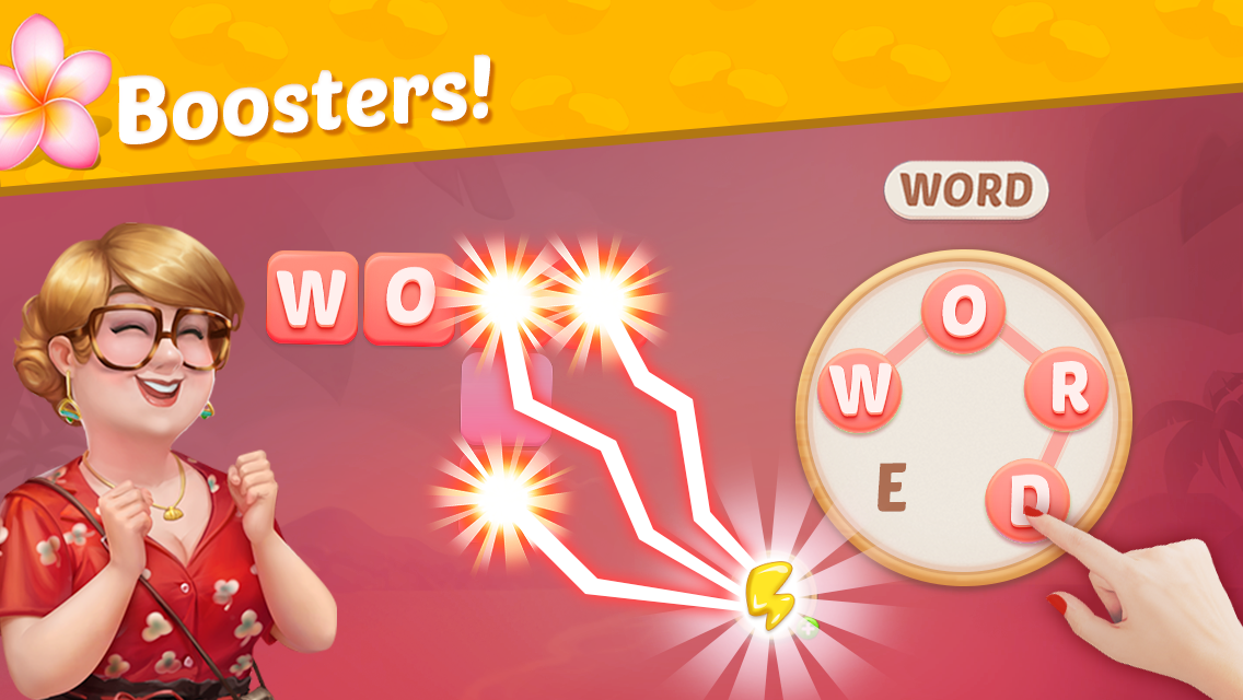 اسکرین شات 4 بازی Alice's Resort - Word Game