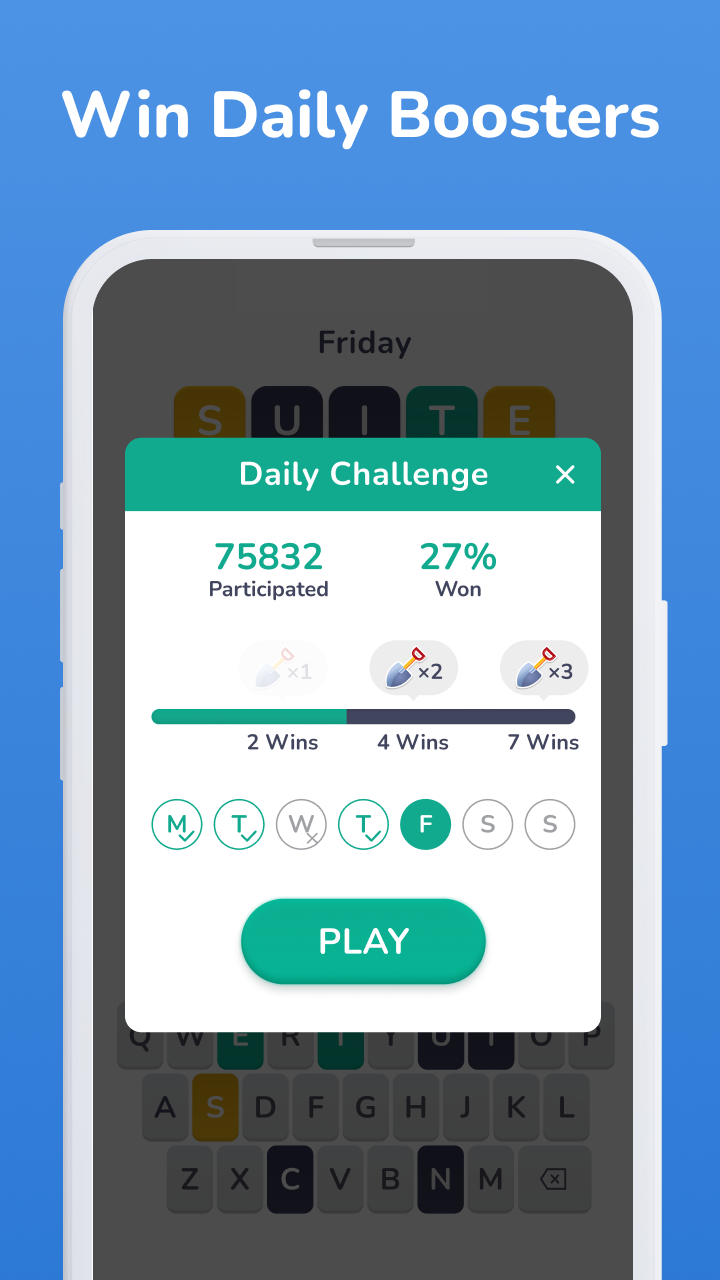 اسکرین شات 5 بازی Wordaily ®-With No Daily Limit
