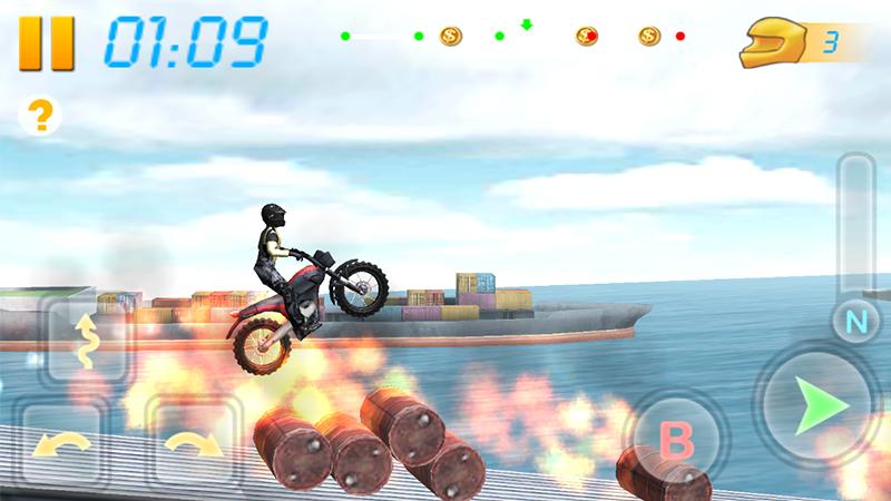 اسکرین شات 4 بازی Bike Racing 3D
