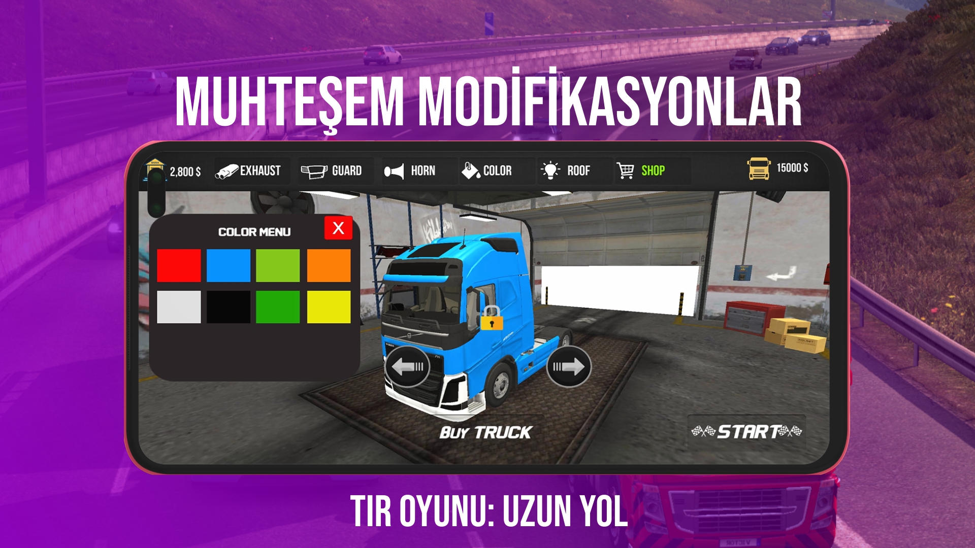 اسکرین شات 4 بازی Truck Simulator : EuroTruck