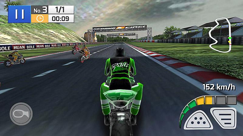 اسکرین شات 3 بازی Real Bike Racing