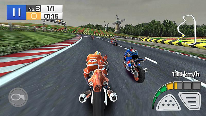 اسکرین شات 1 بازی Real Bike Racing