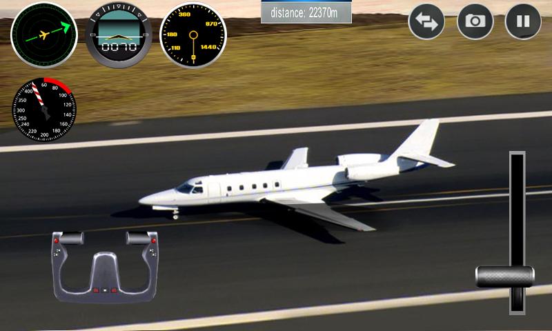 اسکرین شات 2 بازی Plane Simulator 3D