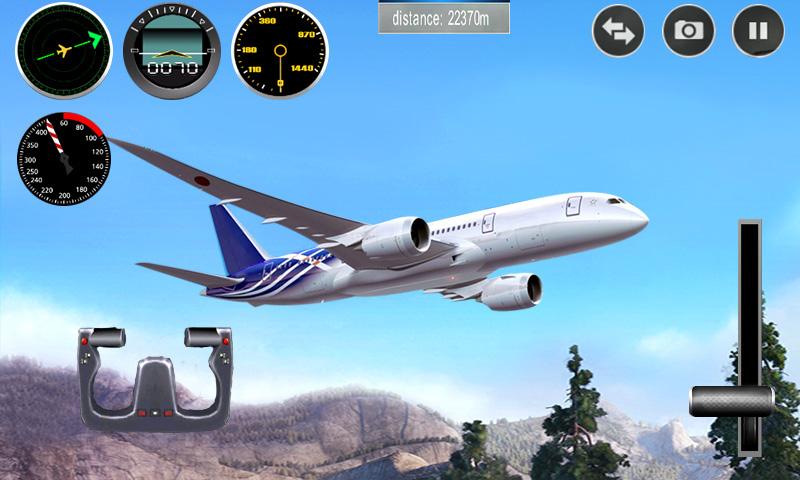 اسکرین شات 1 بازی Plane Simulator 3D