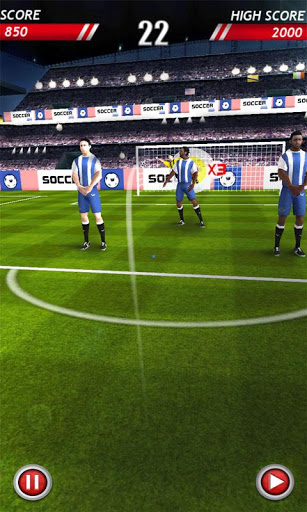 اسکرین شات 2 بازی Soccer Kicks (Football)
